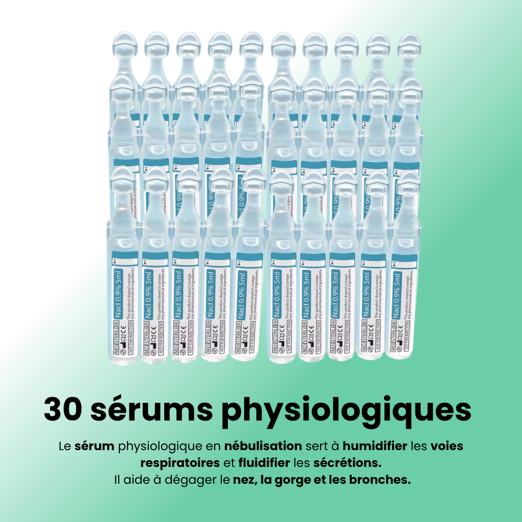 30 sérums physiologiques